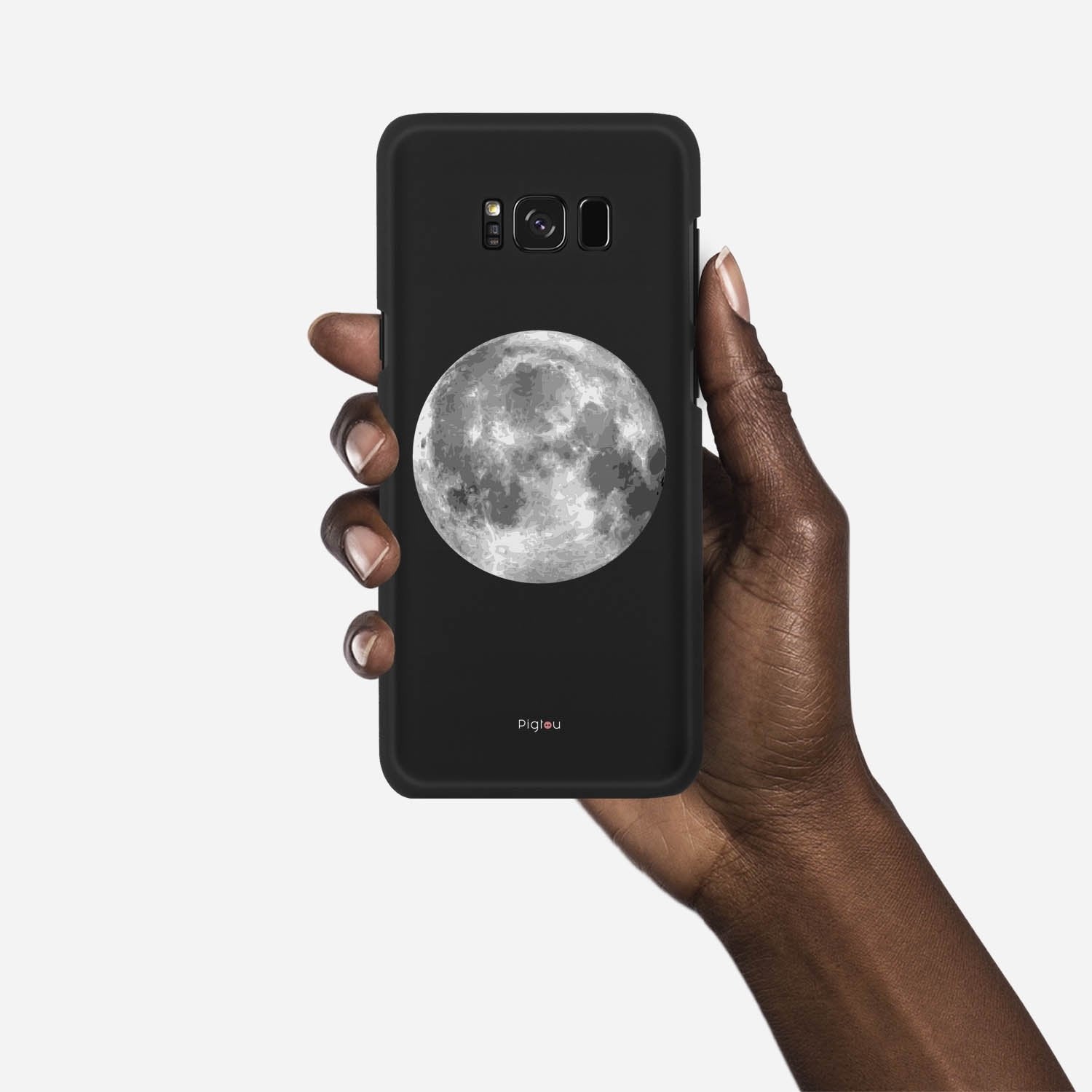 MOON Samsung Galaxy S8 case - thin fit matte black (D72)