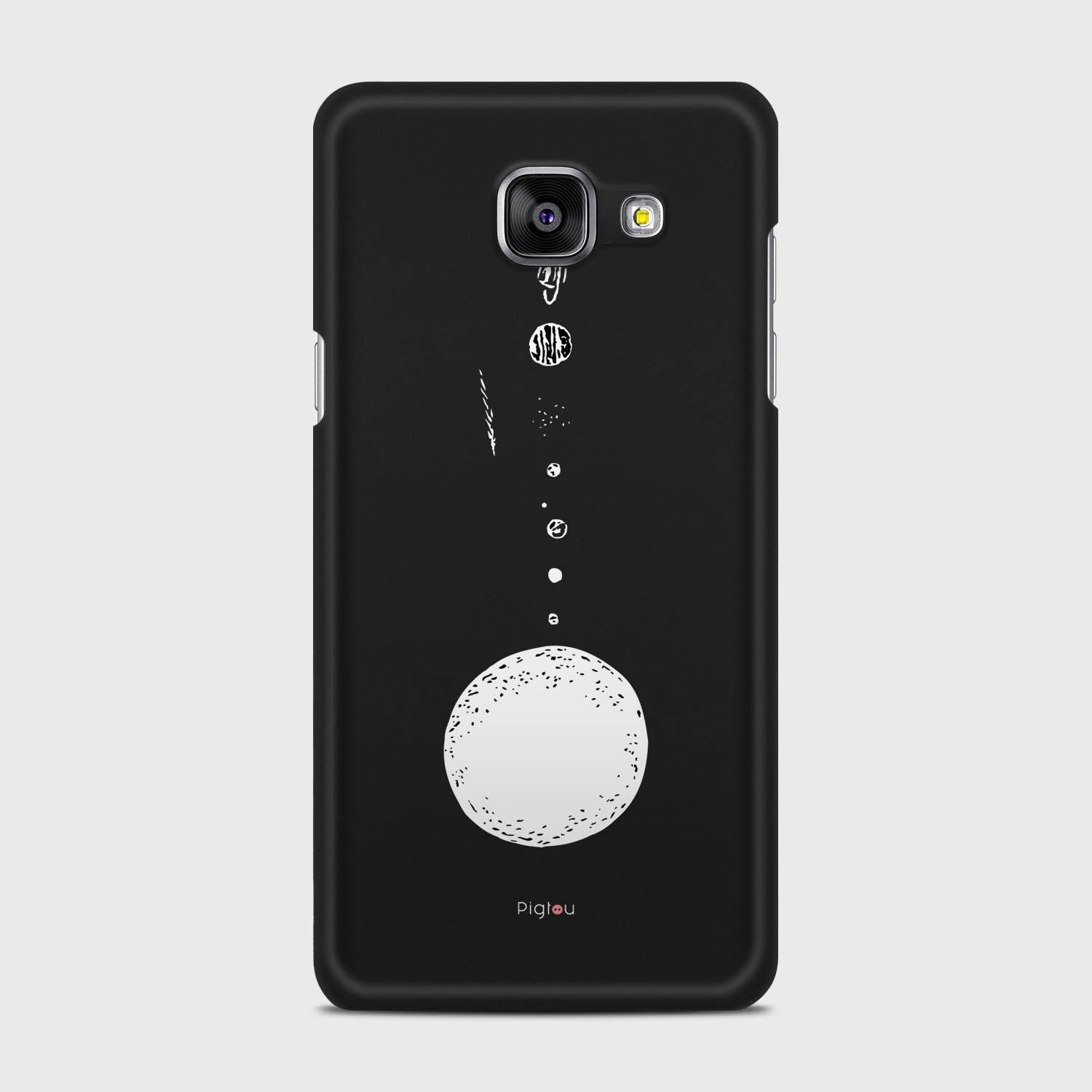 SOLAR SYSTEM Samsung Galaxy A5 (2016) case - thin fit matte black (D73)