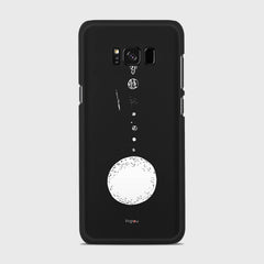 SOLAR SYSTEM Samsung Galaxy S8 Plus case - thin fit matte black (D73)