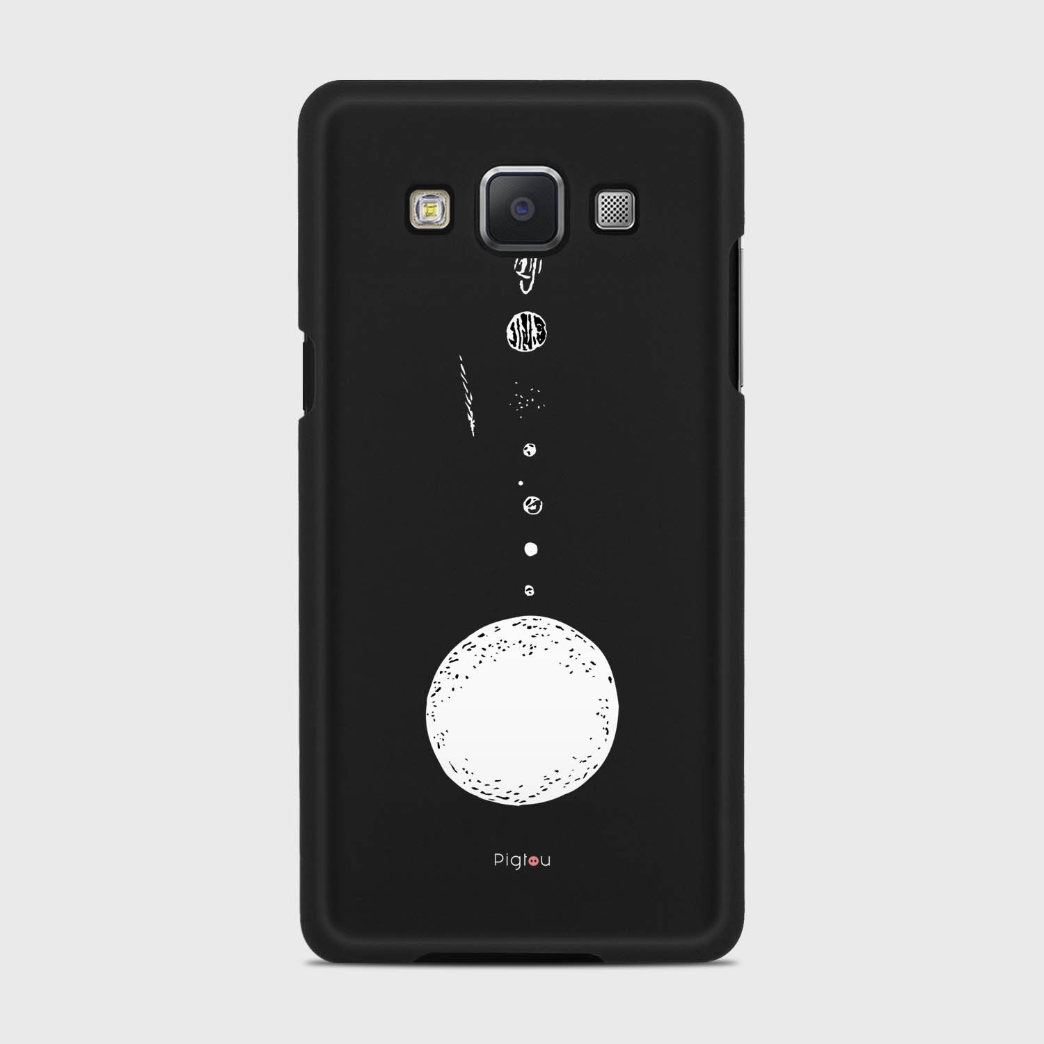 SOLAR SYSTEM Samsung Galaxy A5 (2015) case - thin fit matte black (D73)