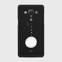 SOLAR SYSTEM Samsung Galaxy A5 (2015) case - thin fit matte black (D73)