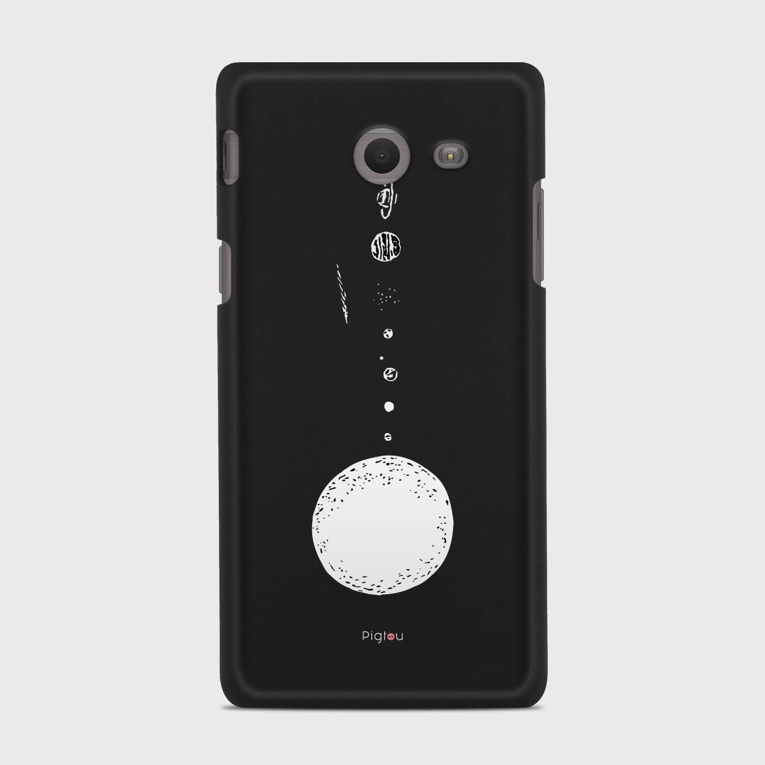 SOLAR SYSTEM Samsung Galaxy J5 (2017) Verizon case - thin fit matte black (D73)