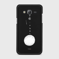 SOLAR SYSTEM Samsung Galaxy J5 (2015) case - thin fit matte black (D73)