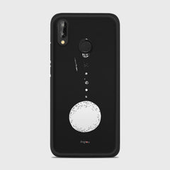 SOLAR SYSTEM Huawei P20 Lite case - thin fit matte black (D73)