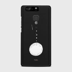 SOLAR SYSTEM Huawei P9 case - thin fit matte black (D73)
