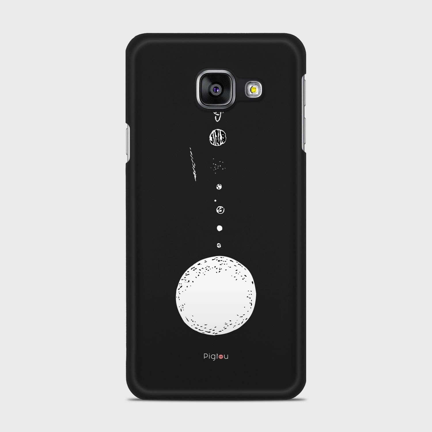 SOLAR SYSTEM Samsung Galaxy A3 (2016) case - thin fit matte black (D73)