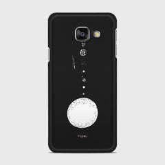 SOLAR SYSTEM Samsung Galaxy A3 (2016) case - thin fit matte black (D73)