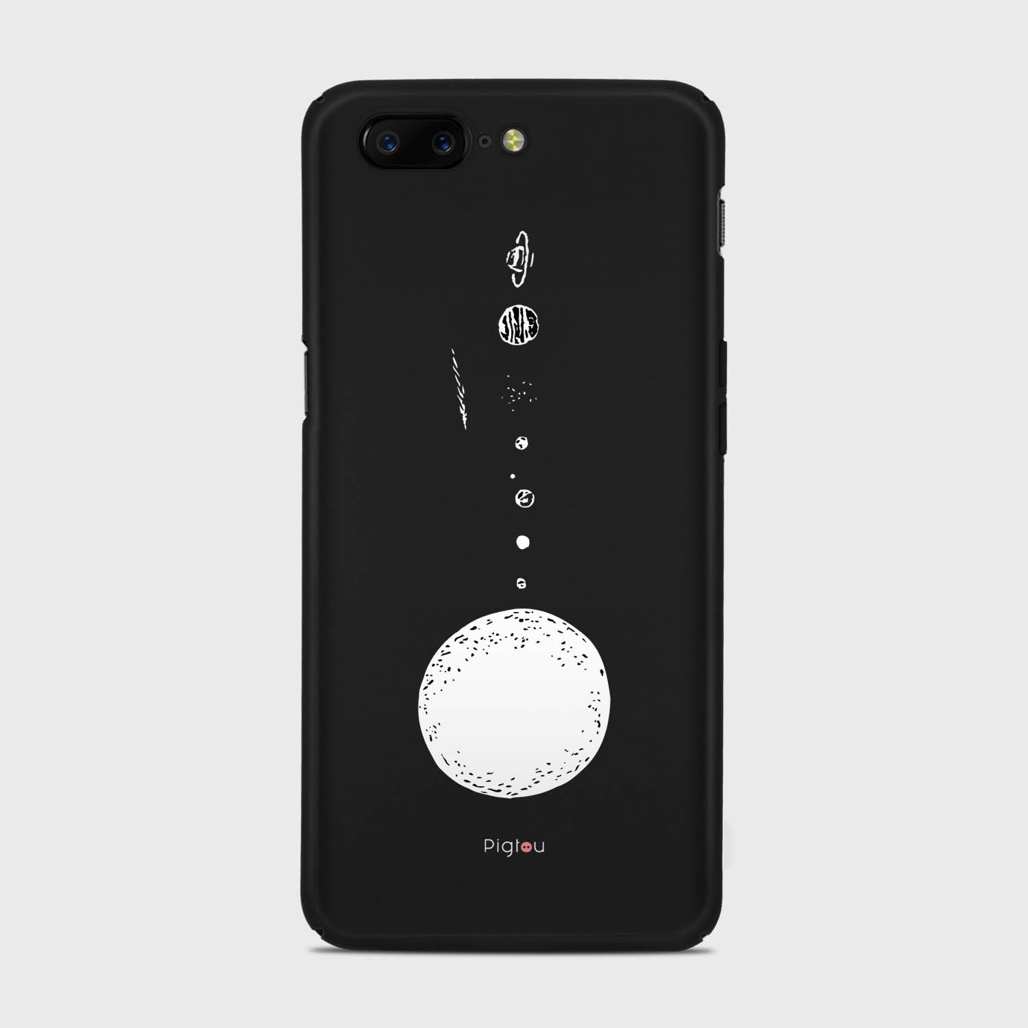 SOLAR SYSTEM Samsung Galaxy A3 (2015) case - thin fit matte black (D73)
