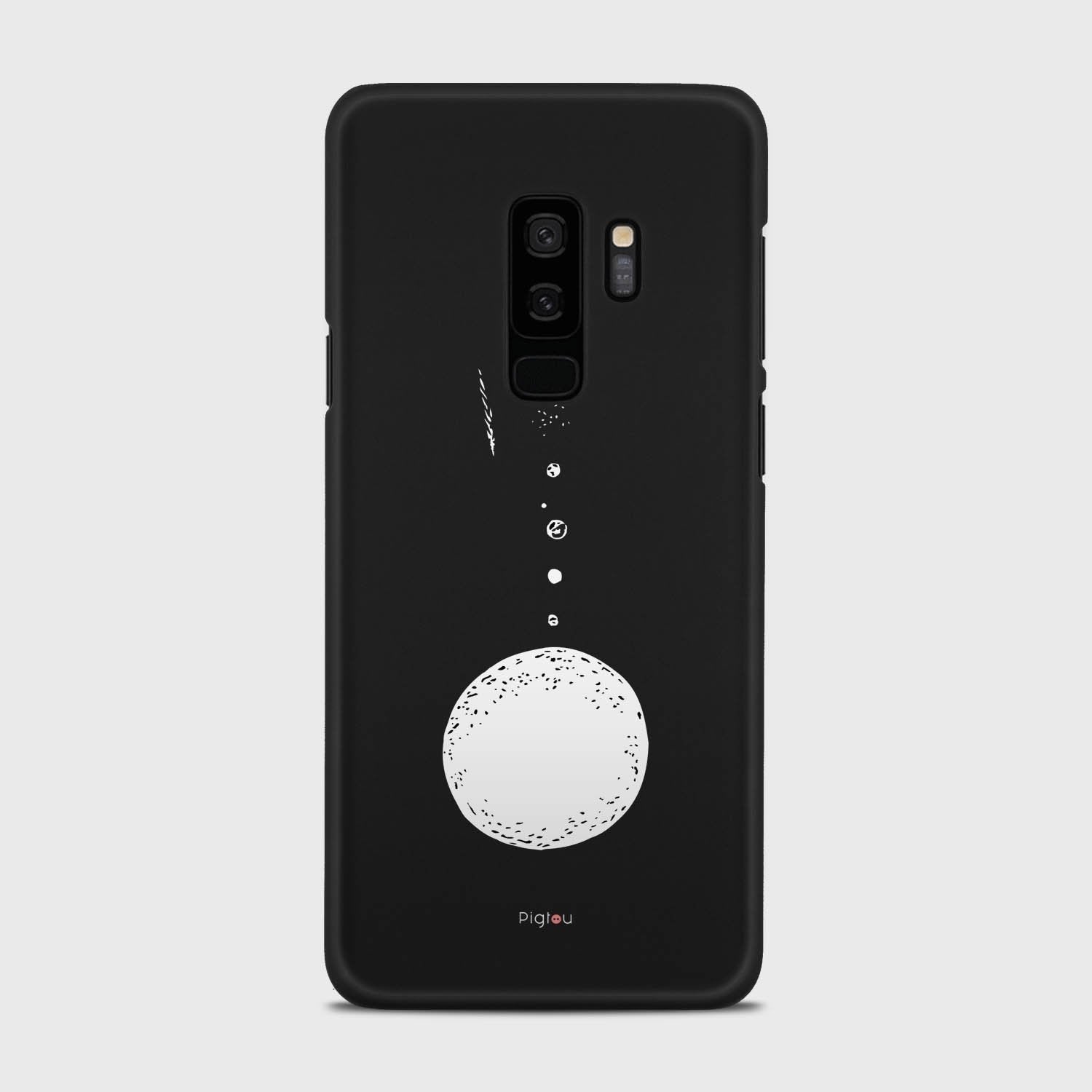 SOLAR SYSTEM Samsung Galaxy S9 Plus case - thin fit matte black (D73)