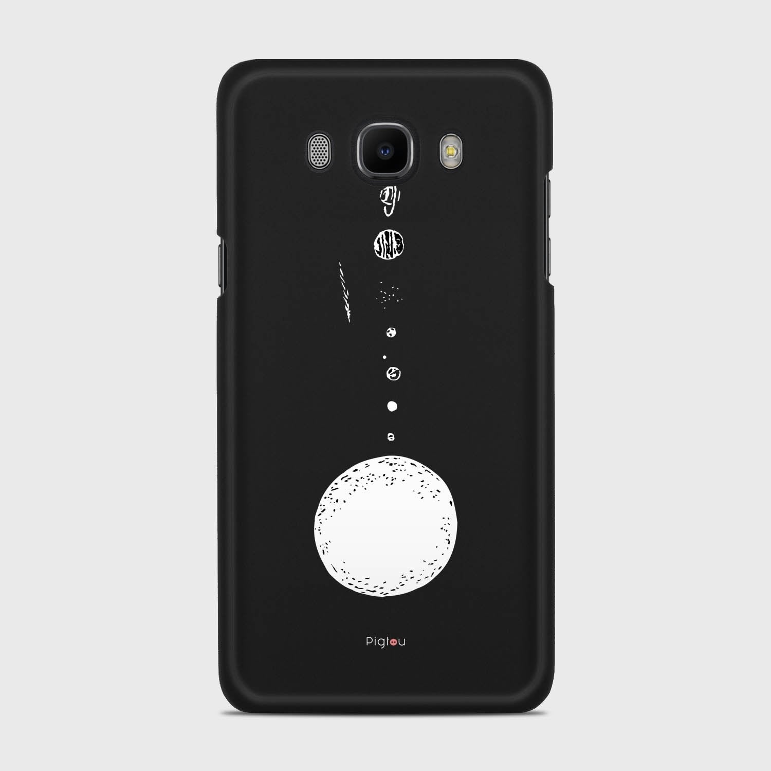 SOLAR SYSTEM Samsung Galaxy J7 (2016) case - thin fit matte black (D73)