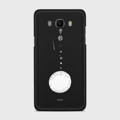 SOLAR SYSTEM Samsung Galaxy J7 (2016) case - thin fit matte black (D73)