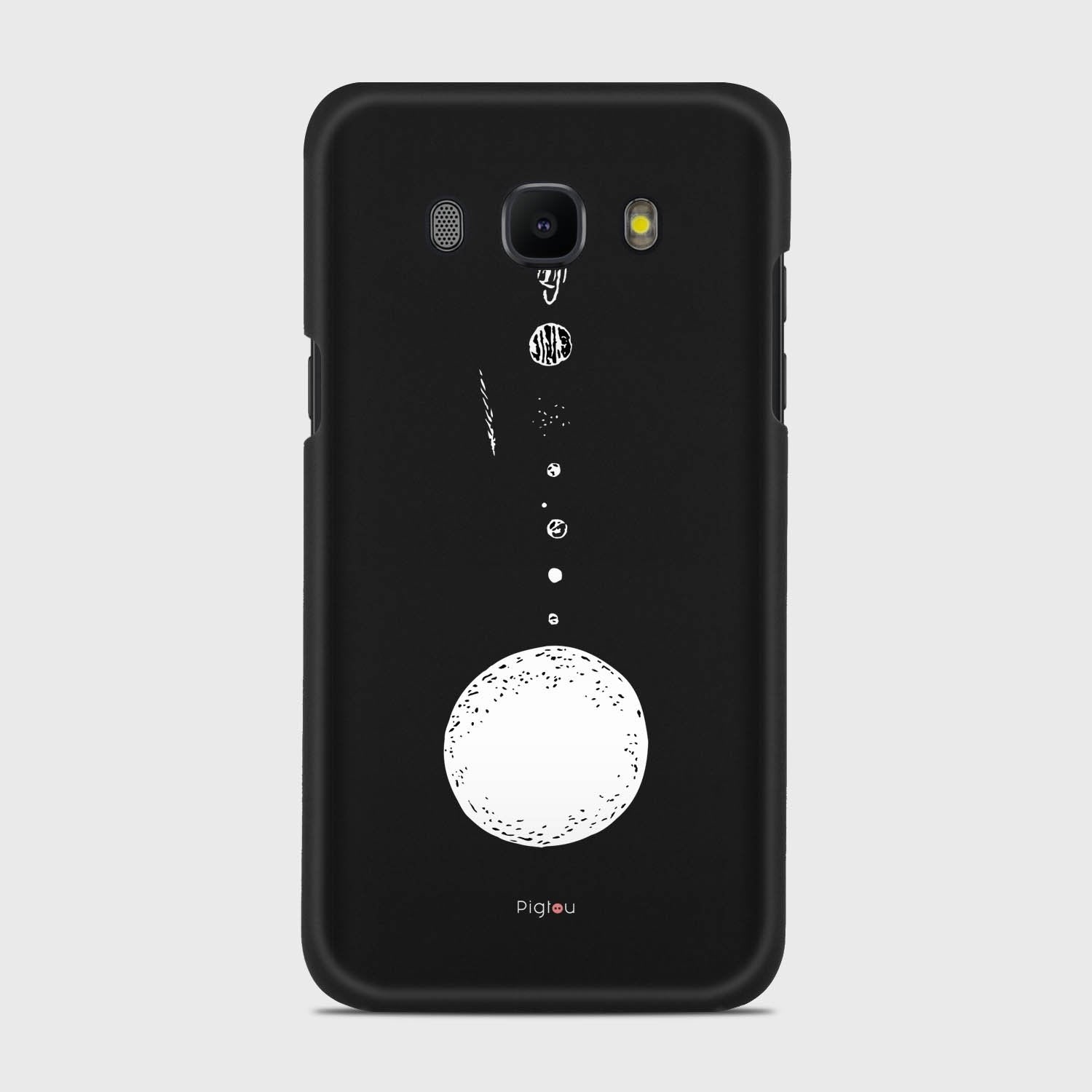 SOLAR SYSTEM Samsung Galaxy J5 (2016) case - thin fit matte black (D73)