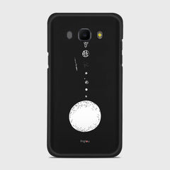 SOLAR SYSTEM Samsung Galaxy J5 (2016) case - thin fit matte black (D73)
