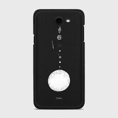 SOLAR SYSTEM Samsung Galaxy J7 (2017) Verizon case - thin fit matte black (D73)