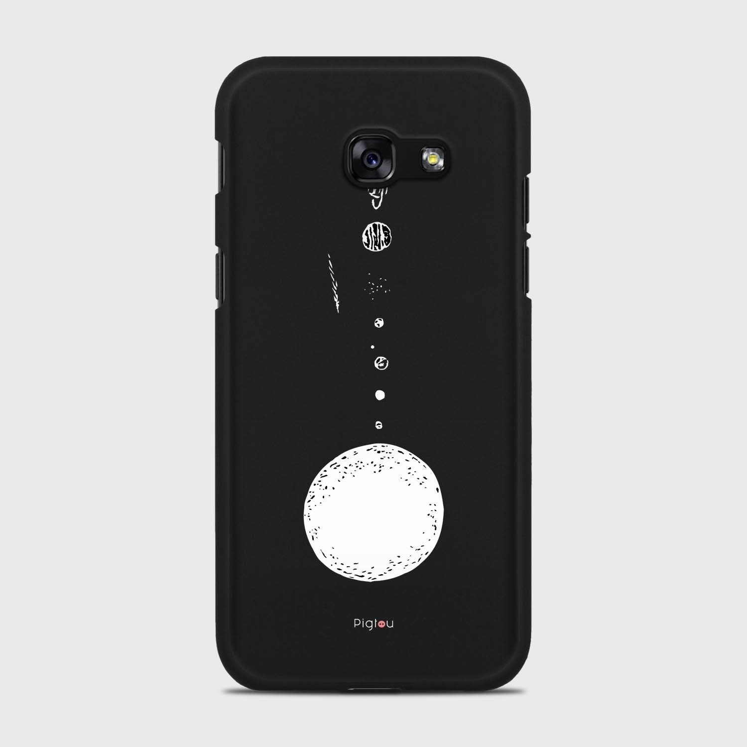 SOLAR SYSTEM Samsung Galaxy A5 (2017) case - thin fit matte black (D73)