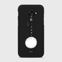 SOLAR SYSTEM Samsung Galaxy A5 (2017) case - thin fit matte black (D73)