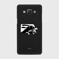 DOG IN A CAR Samsung Galaxy A5 (2015) case - thin fit matte black (D74)
