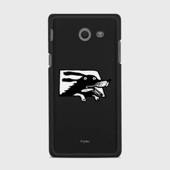 DOG IN A CAR Samsung Galaxy J5 (2017) Verizon case - thin fit matte black (D74)