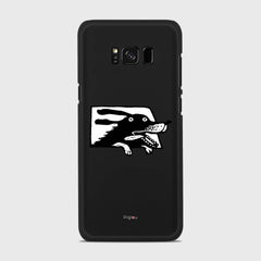 DOG IN A CAR Samsung Galaxy S8 case - thin fit matte black (D74)