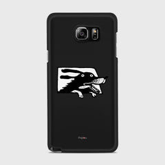 DOG IN A CAR Samsung Galaxy Note 5 case - thin fit matte black (D74)