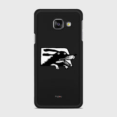 DOG IN A CAR Samsung Galaxy A3 (2016) case - thin fit matte black (D74)