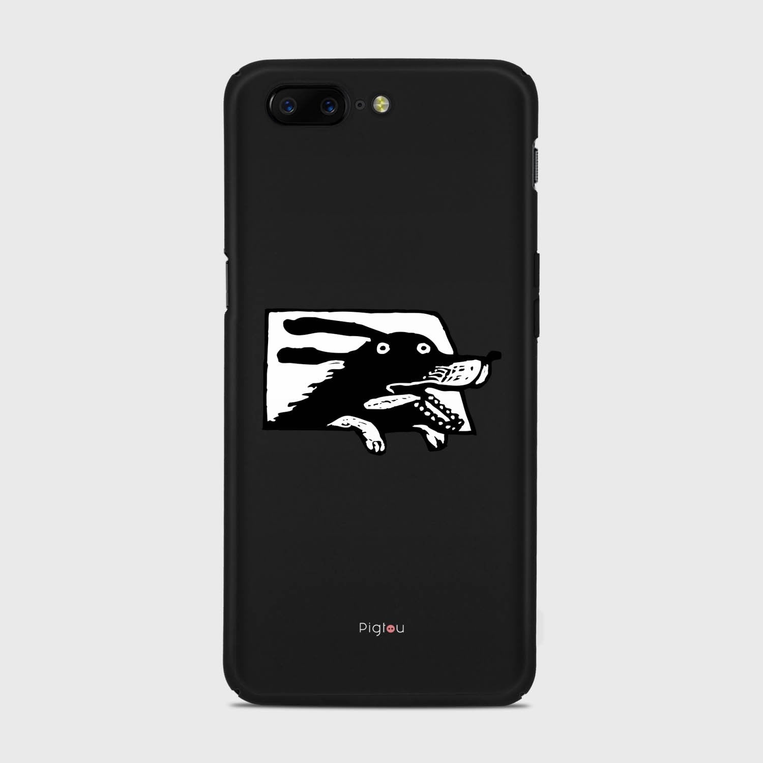 DOG IN A CAR Samsung Galaxy A3 (2015) case - thin fit matte black (D74)