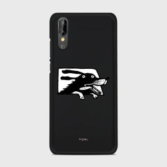 DOG IN A CAR Huawei P20 case - thin fit matte black (D74)