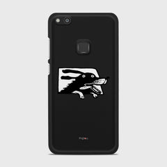 DOG IN A CAR Huawei P10 Lite case - thin fit matte black (D74)