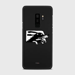 DOG IN A CAR Samsung Galaxy S9 Plus case - thin fit matte black (D74)
