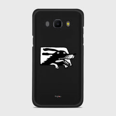 DOG IN A CAR Samsung Galaxy J5 (2016) case - thin fit matte black (D74)