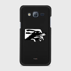 DOG IN A CAR Samsung Galaxy J3 (2016) case - thin fit matte black (D74)