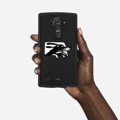 DOG IN A CAR LG G4 case - thin fit matte black (D74)