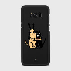 BROTHERS Samsung Galaxy S8 case - thin fit matte black (D75)