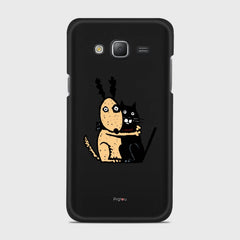 BROTHERS Samsung Galaxy J5 (2015) case - thin fit matte black (D75)
