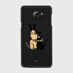 BROTHERS Samsung Galaxy Note 5 case - thin fit matte black (D75)