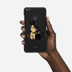 BROTHERS Huawei P10 Lite case - thin fit matte black (D75)