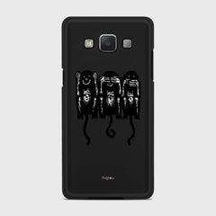 THREE MONKEYS Samsung Galaxy A5 (2015) case - thin fit matte black (D76)