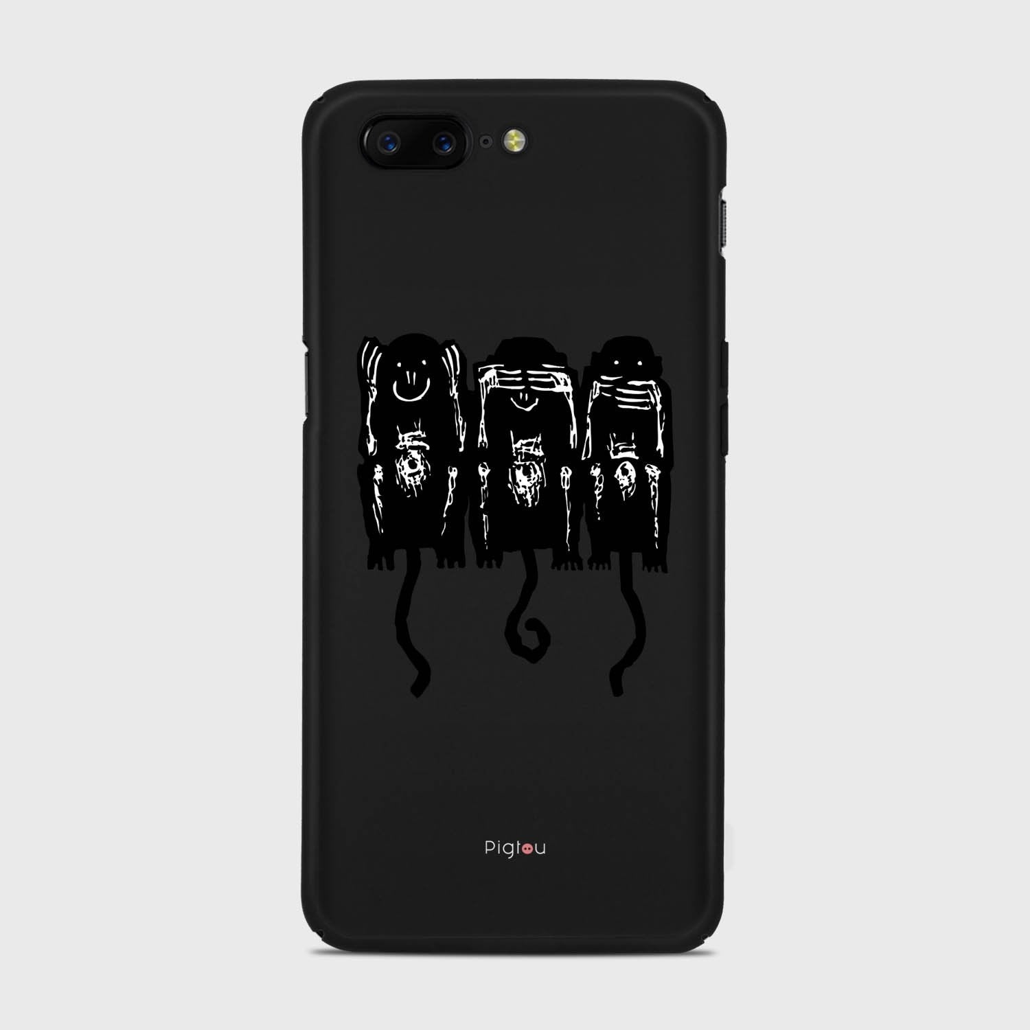 THREE MONKEYS Samsung Galaxy A3 (2015) case - thin fit matte black (D76)