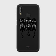 THREE MONKEYS Huawei P20 Lite case - thin fit matte black (D76)