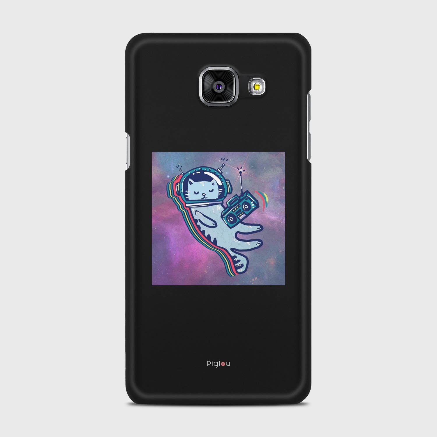 LUNAR CAT Samsung Galaxy A5 (2016) case - thin fit matte black (D77)