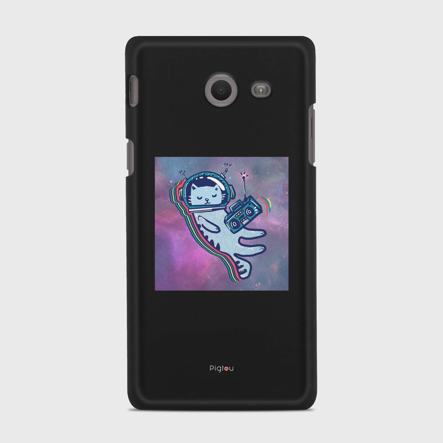 LUNAR CAT Samsung Galaxy J5 (2017) Verizon case - thin fit matte black (D77)
