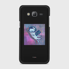 LUNAR CAT Samsung Galaxy J5 (2015) case - thin fit matte black (D77)