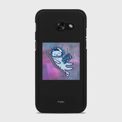 LUNAR CAT Samsung Galaxy A5 (2017) case - thin fit matte black (D77)