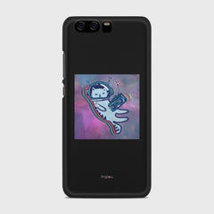LUNAR CAT Huawei P10 case - thin fit matte black (D77)