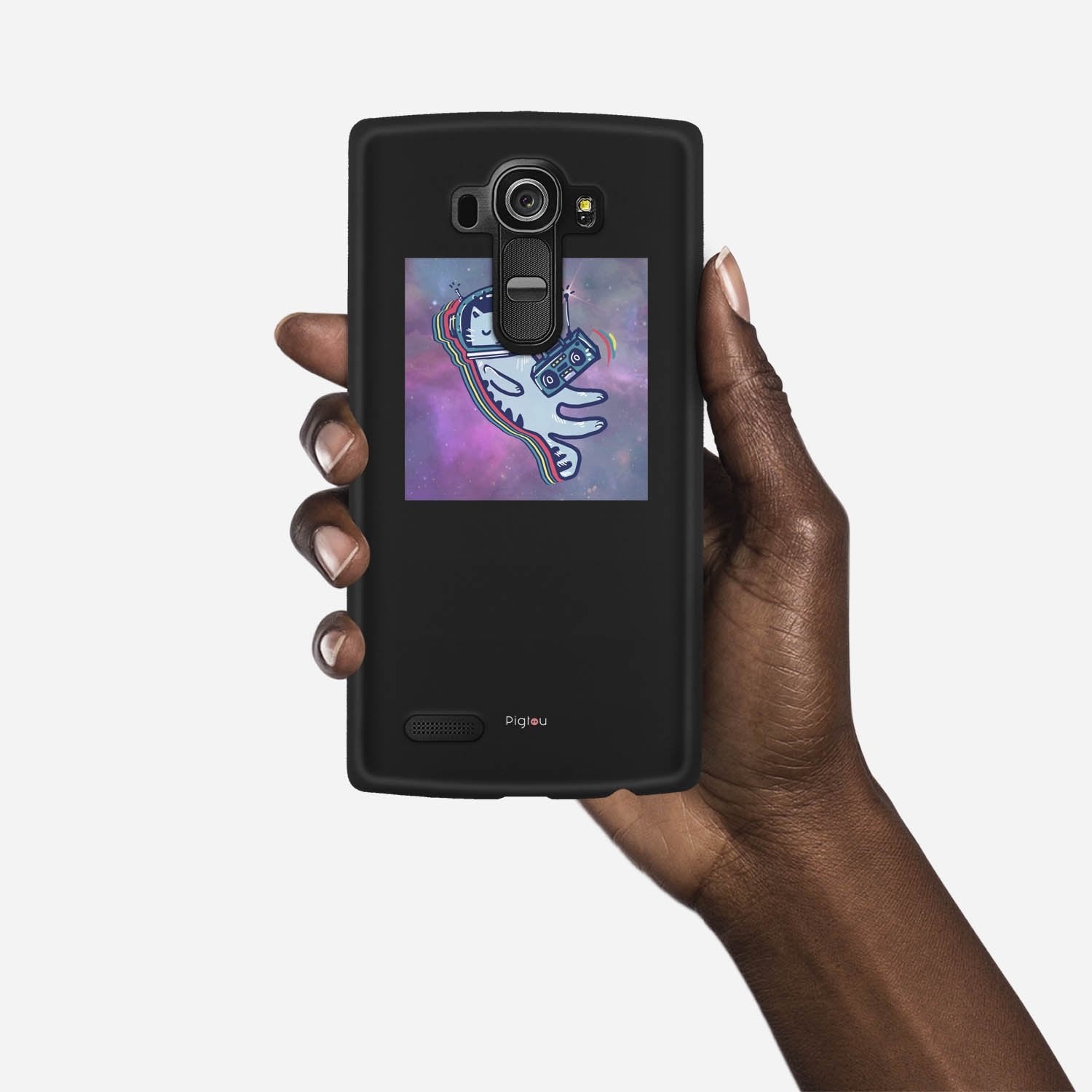 LUNAR CAT LG G4 case - thin fit matte black (D77)