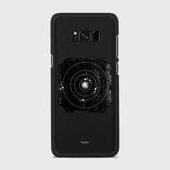 ASTRONOMY Samsung Galaxy S8 Plus case - thin fit matte black (D79)