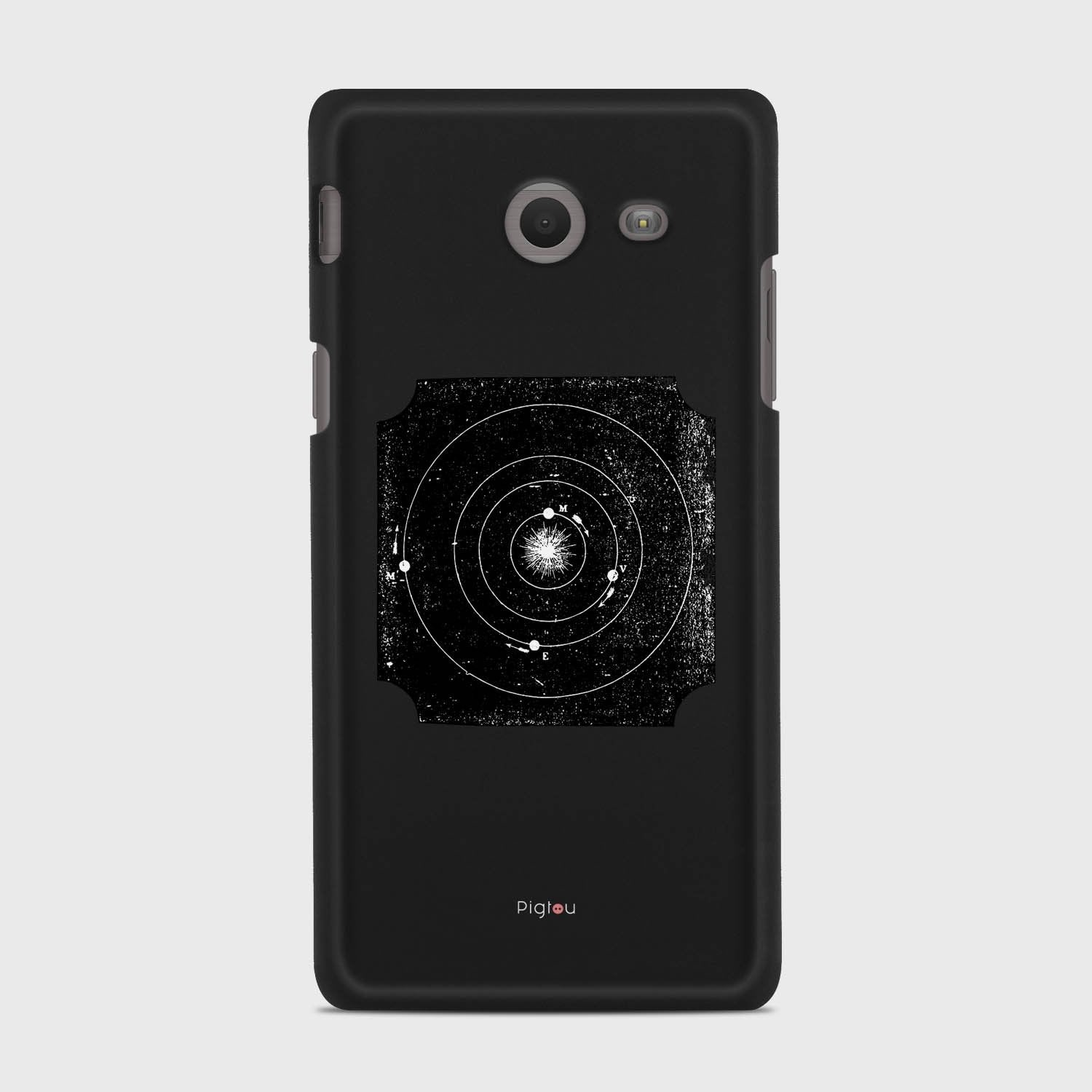 ASTRONOMY Samsung Galaxy J5 (2017) Verizon case - thin fit matte black (D79)