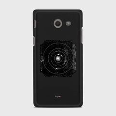 ASTRONOMY Samsung Galaxy J5 (2017) Verizon case - thin fit matte black (D79)