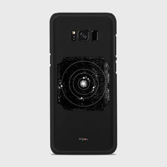 ASTRONOMY Samsung Galaxy S8 case - thin fit matte black (D79)