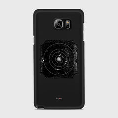 ASTRONOMY Samsung Galaxy Note 5 case - thin fit matte black (D79)